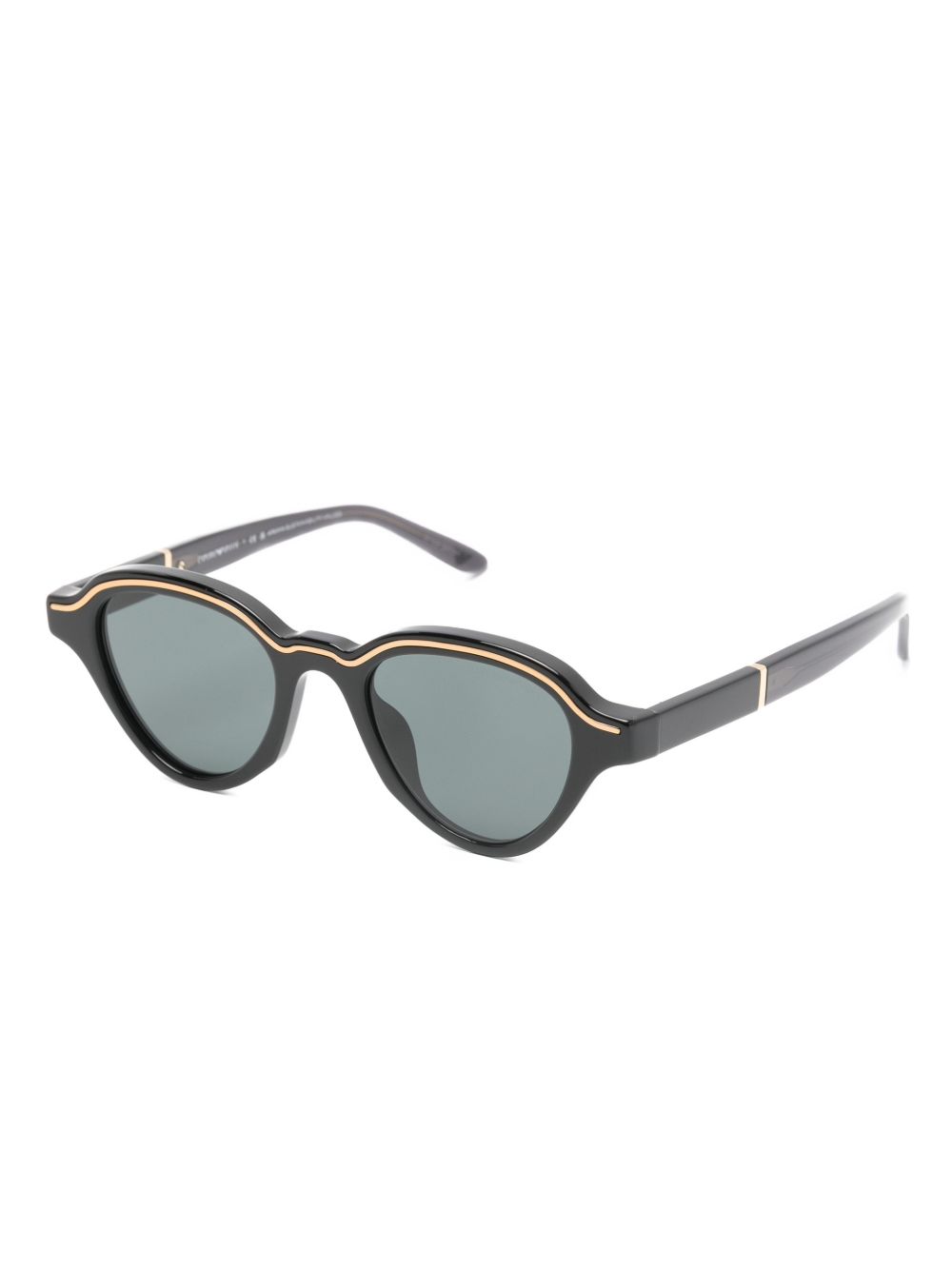 Syze dielli Emporio Armani në ngjyrë gri