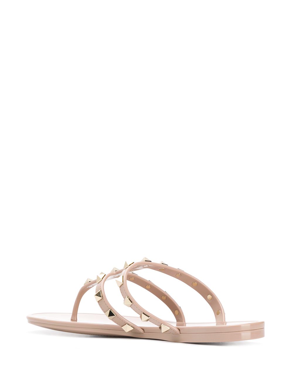 Valentino Garavani Rockstud flat rubber sandals