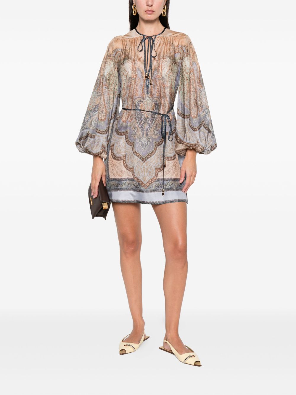 Zimmermann Wanderlust silk tunic