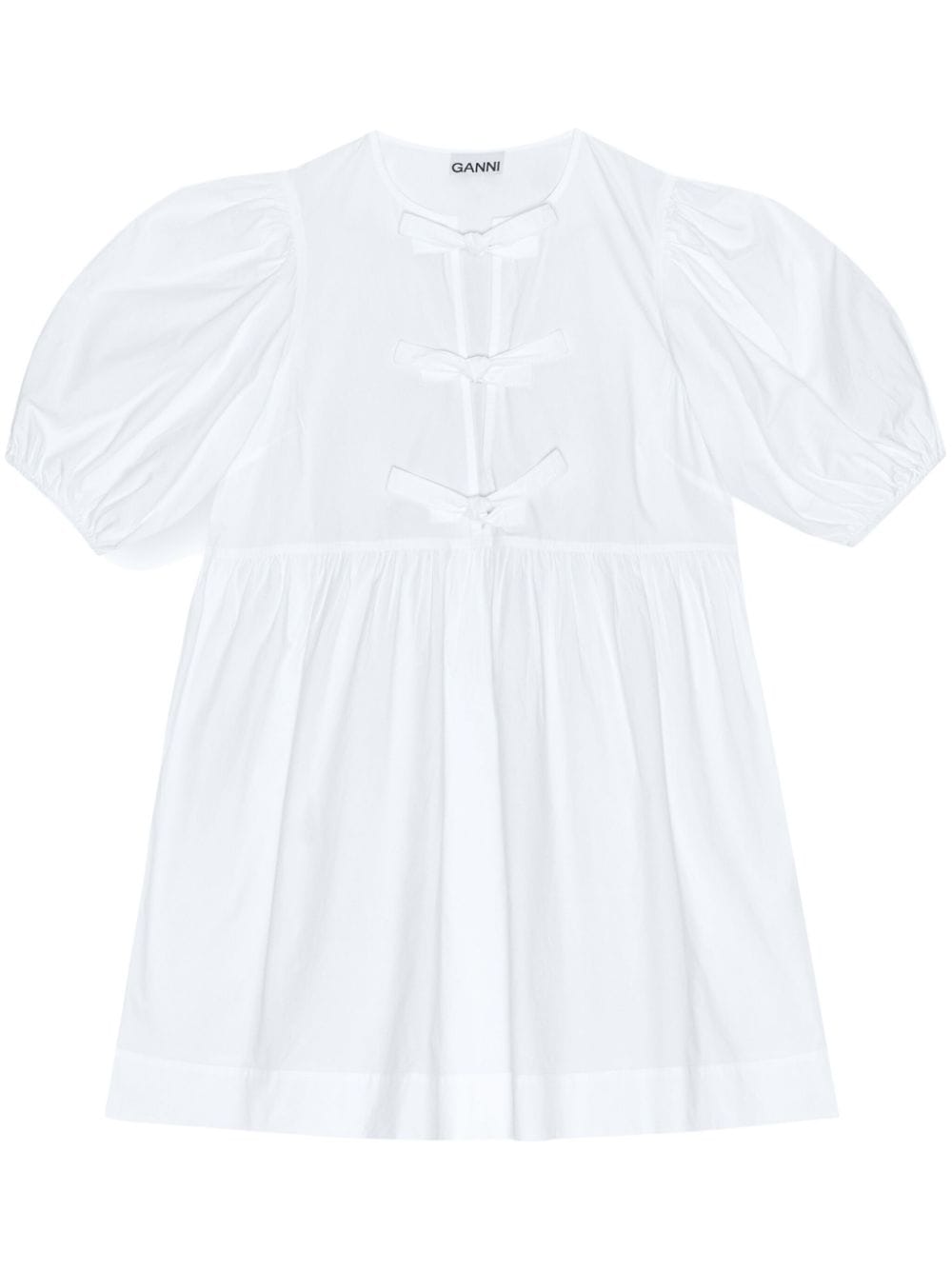 Ganni Organic cotton mini dress