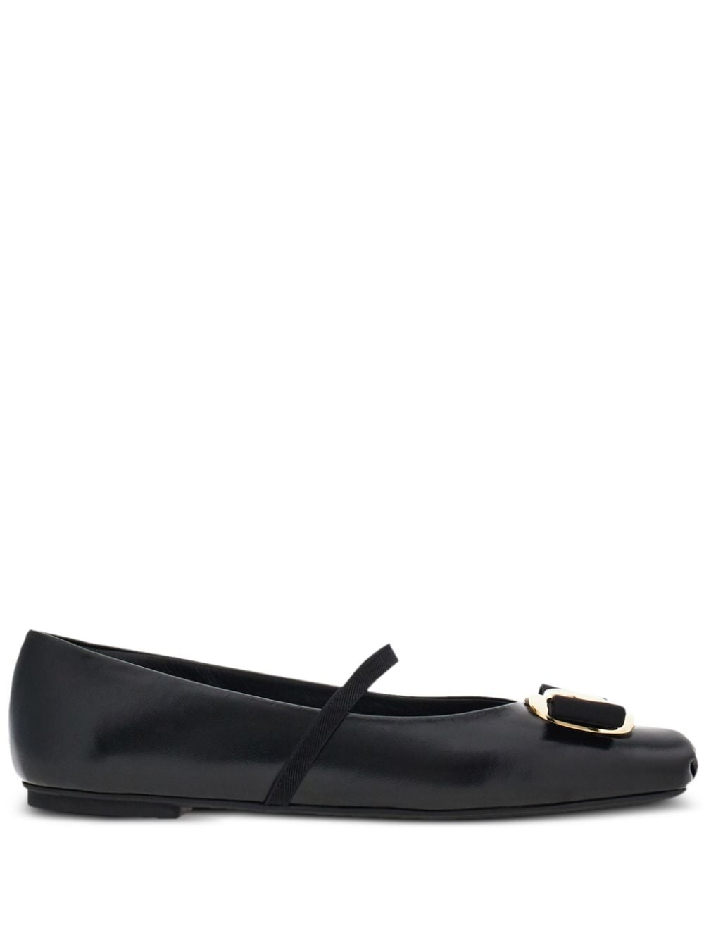 Ferragamo New Vara plate ballet flat