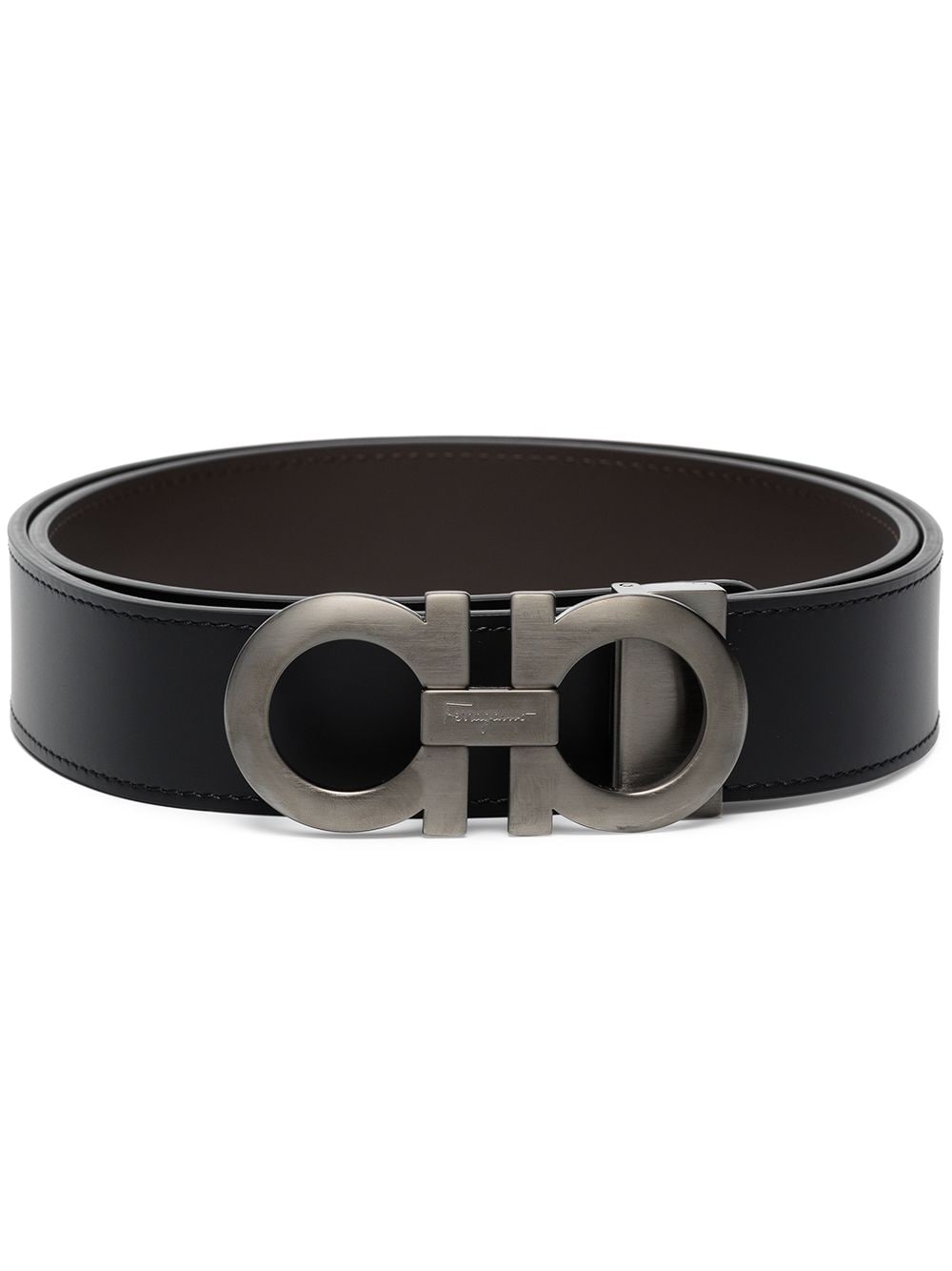 Ferragamo Reversible And Adjustable Gancini Belt