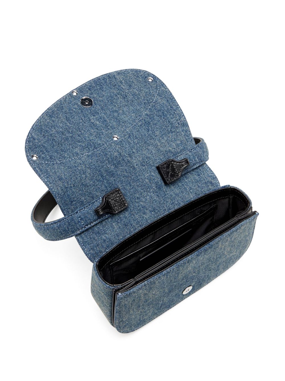 Diesel 1DR denim shoulder bag