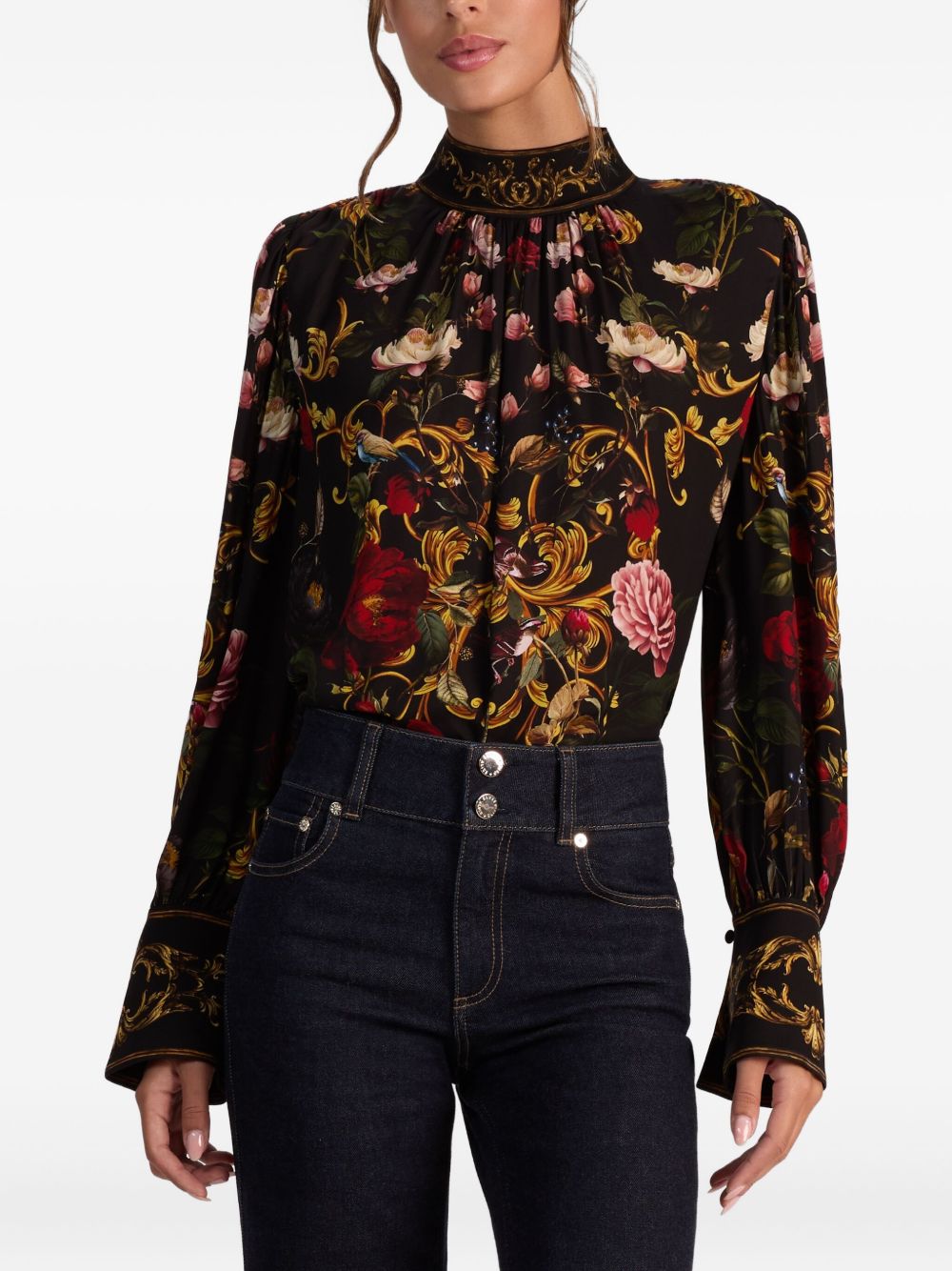 Alice + Olivia Shirt Black