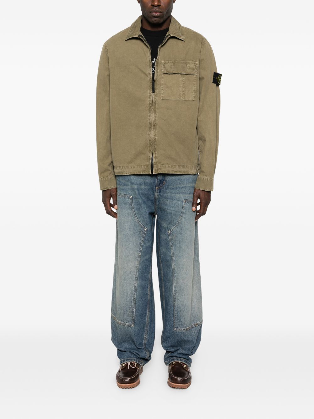 Stone Island Shirts Green