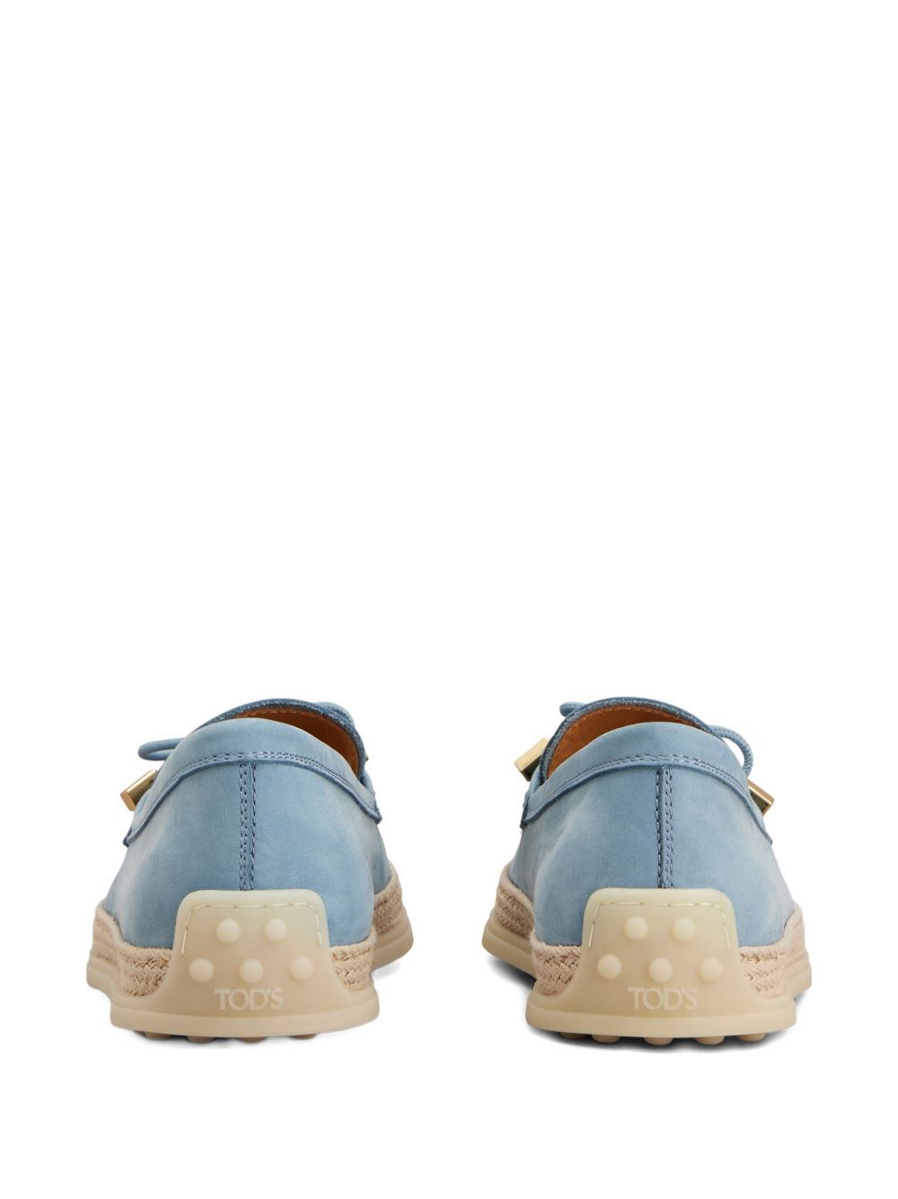 Tod'S Nubuck Moccasin Loafers