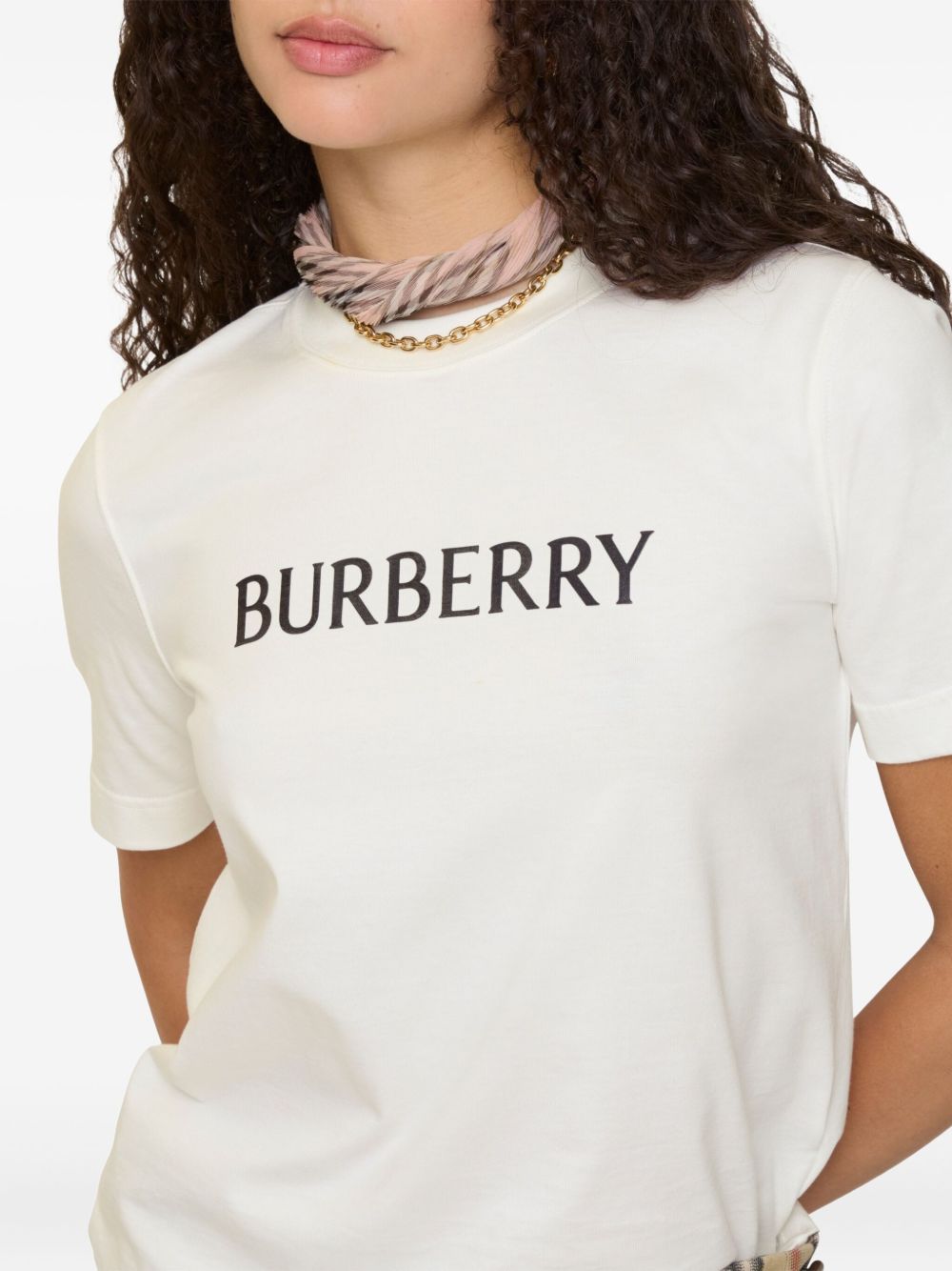 T-shirt / Polo i Bardhë Burberry