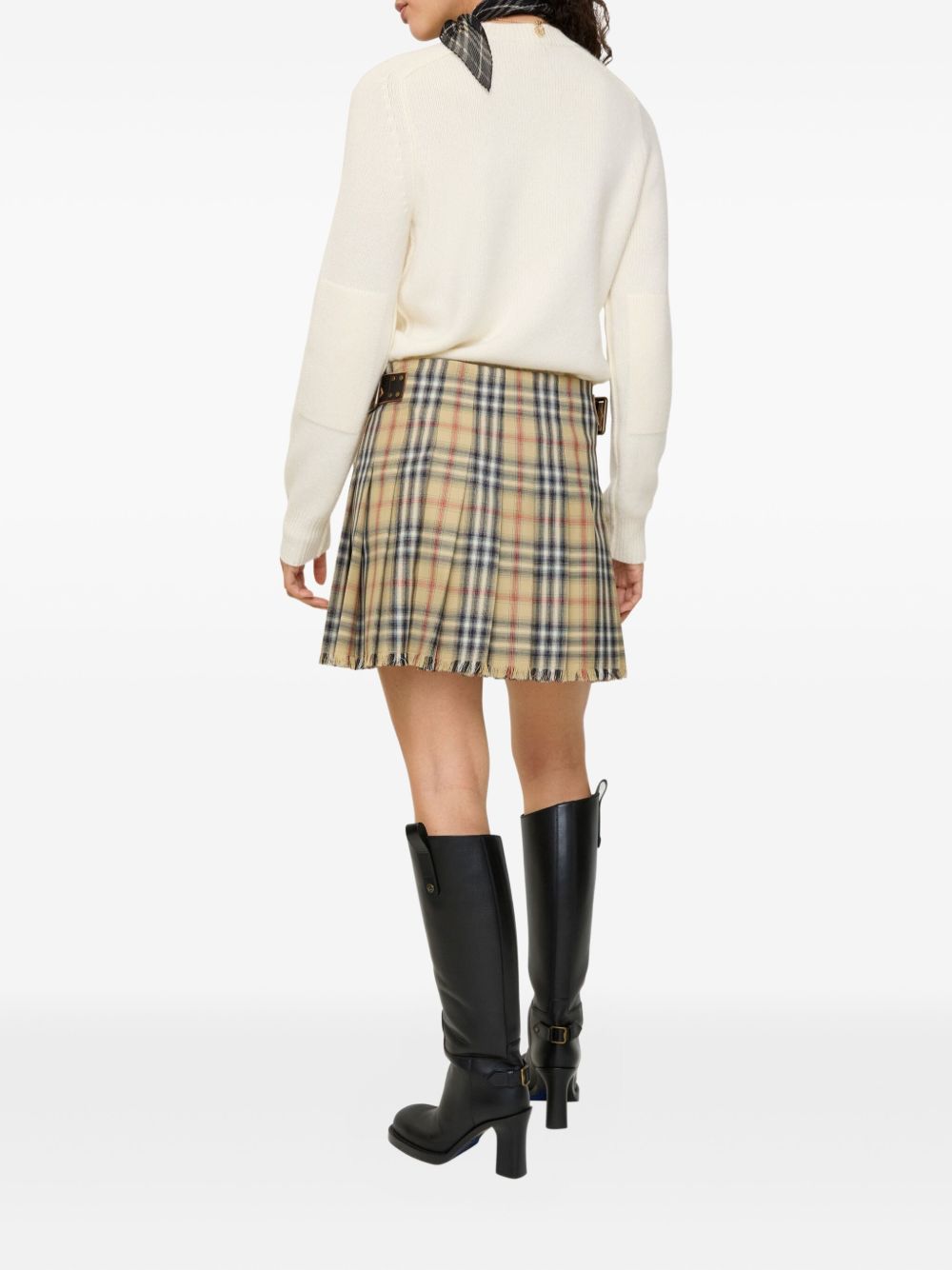 Burberry Wool mini skirt