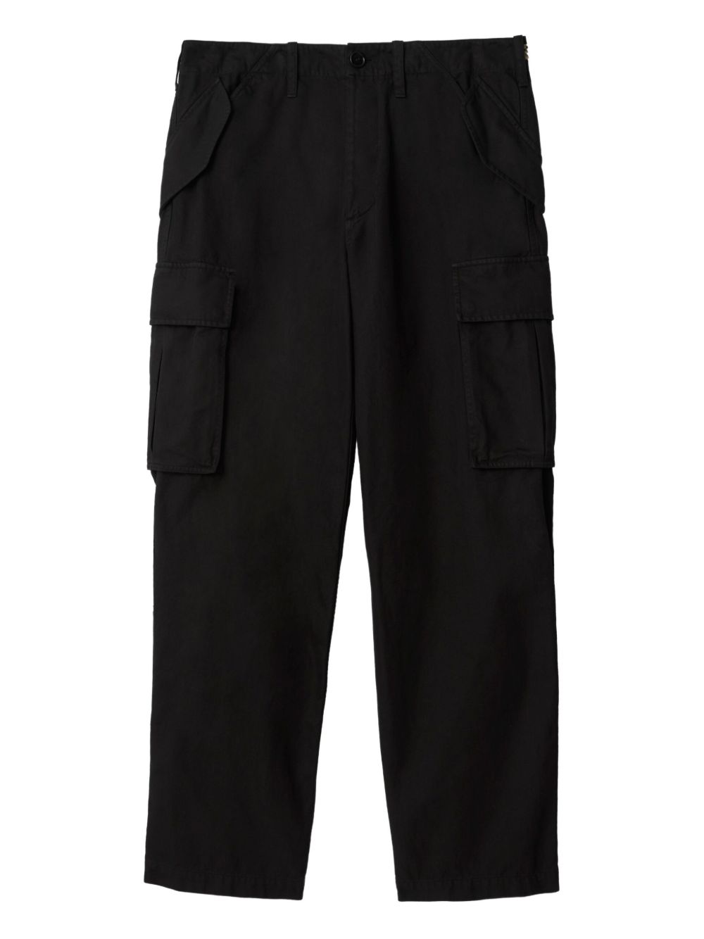 Burberry V-buckle button fastening several pockets Cotton cargo trousers