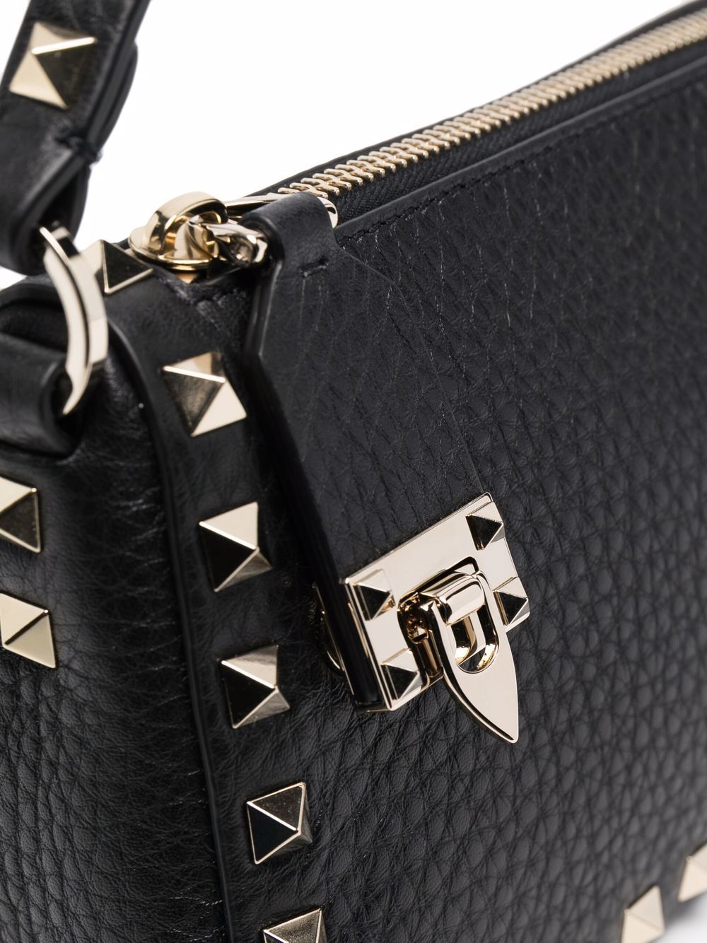 Çantë shpine e vogël prej lëkure Valentino Garavani Rockstud