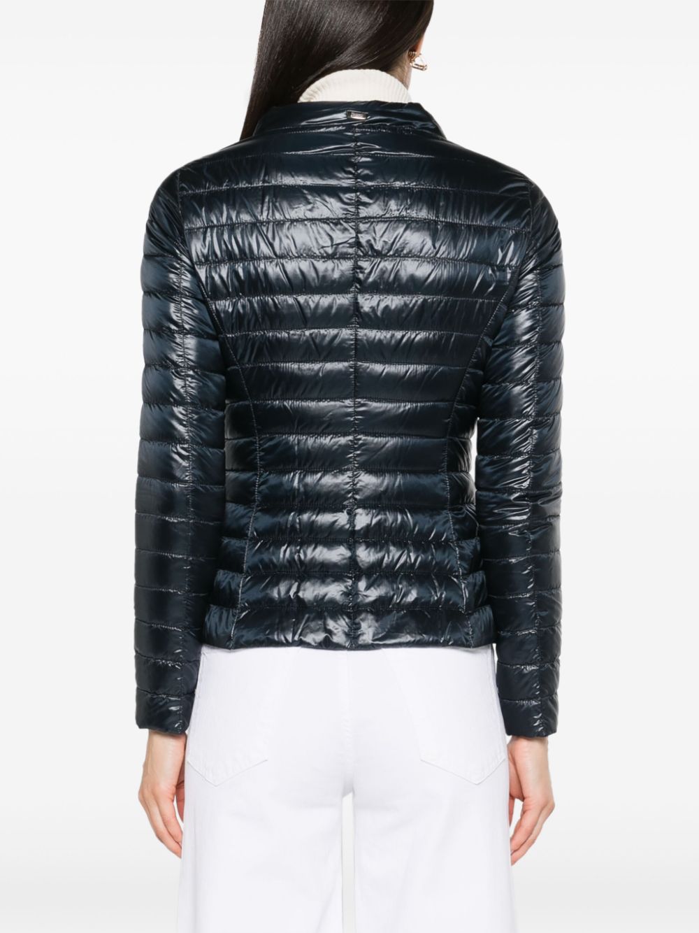Herno Nylon short down jacket