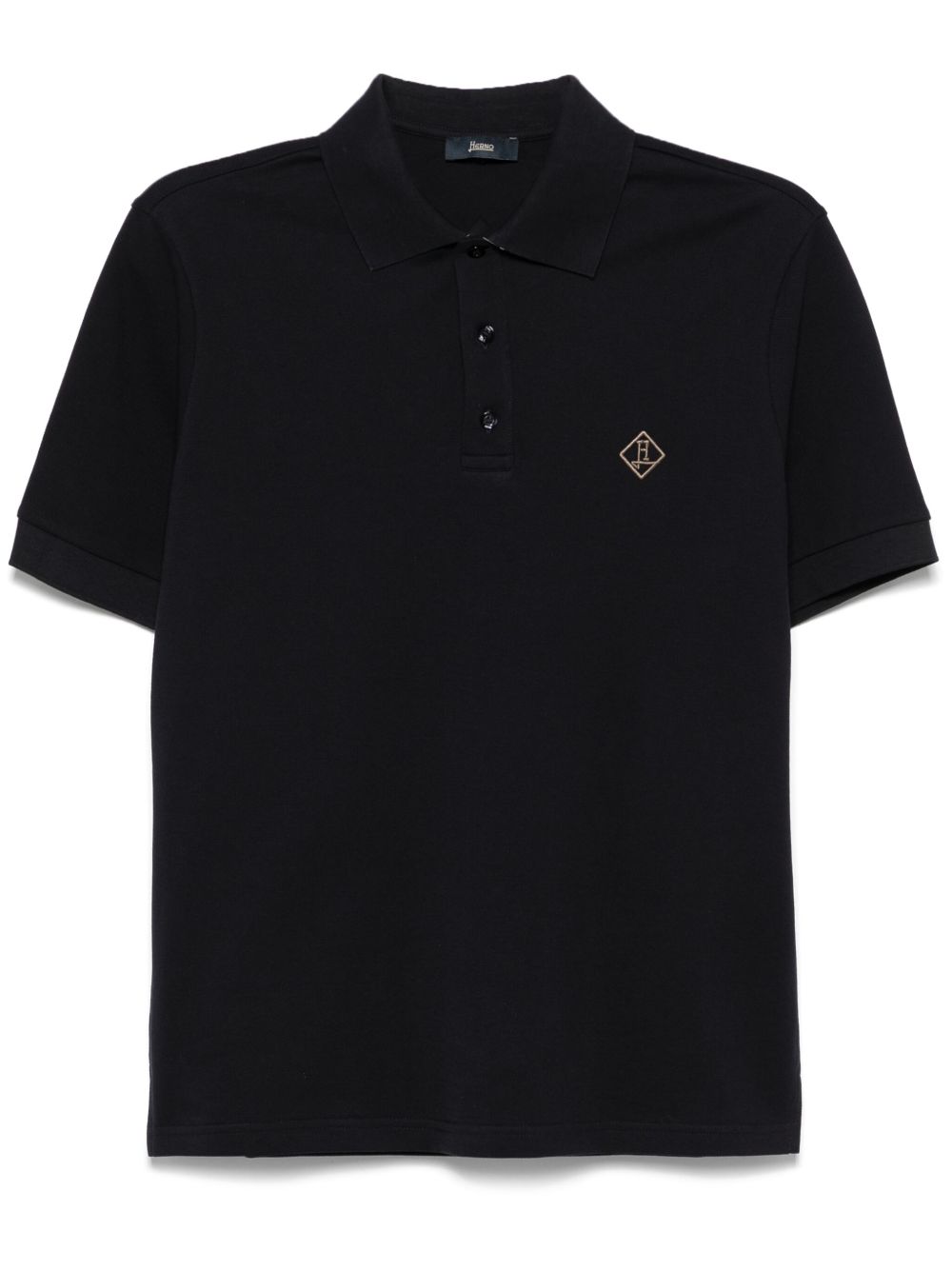 Herno Logo cotton polo shirt
