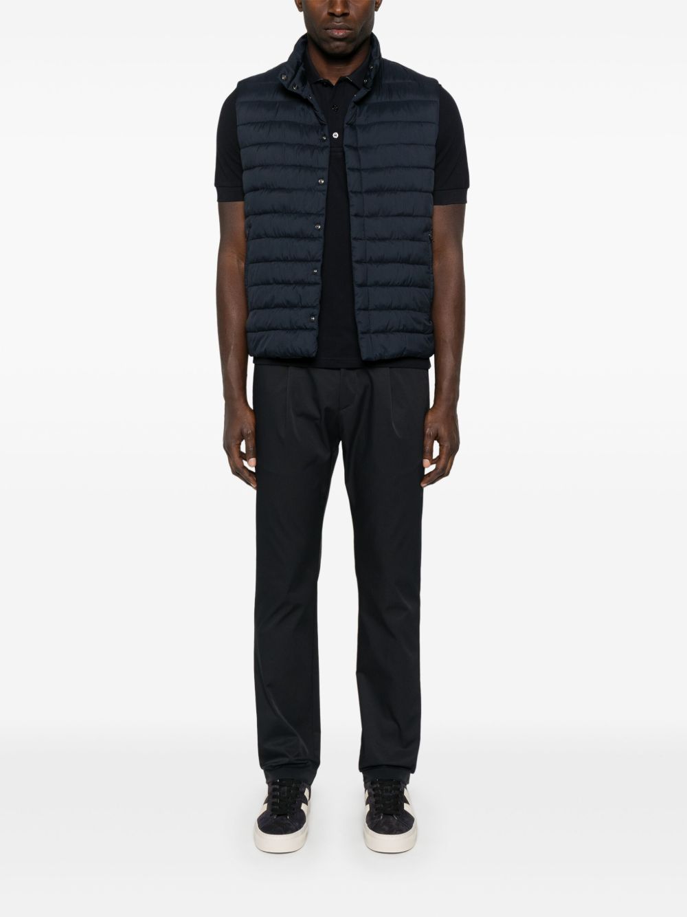 Herno Logo cotton polo shirt