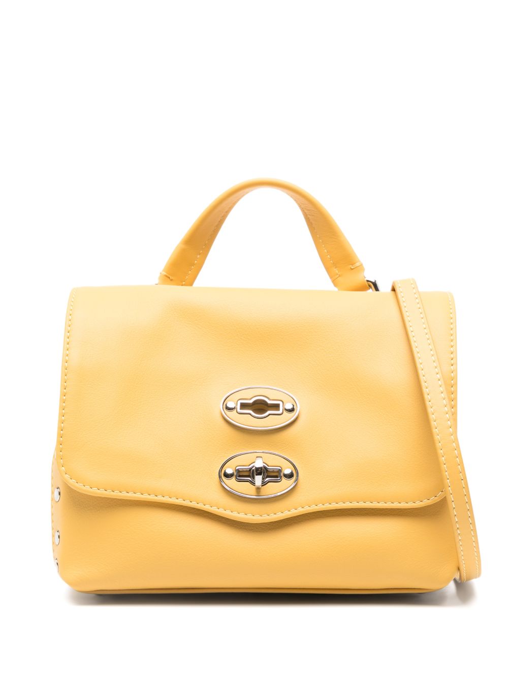 Zanellato Postina® Baby Bag In Smooth Yellow Sole Leather