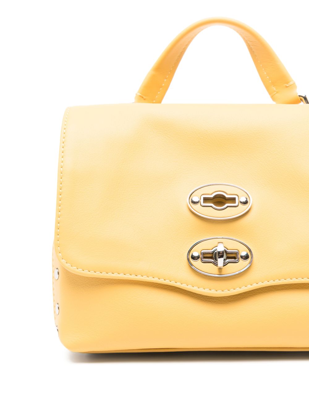 Zanellato Postina® Baby Bag In Smooth Yellow Sole Leather