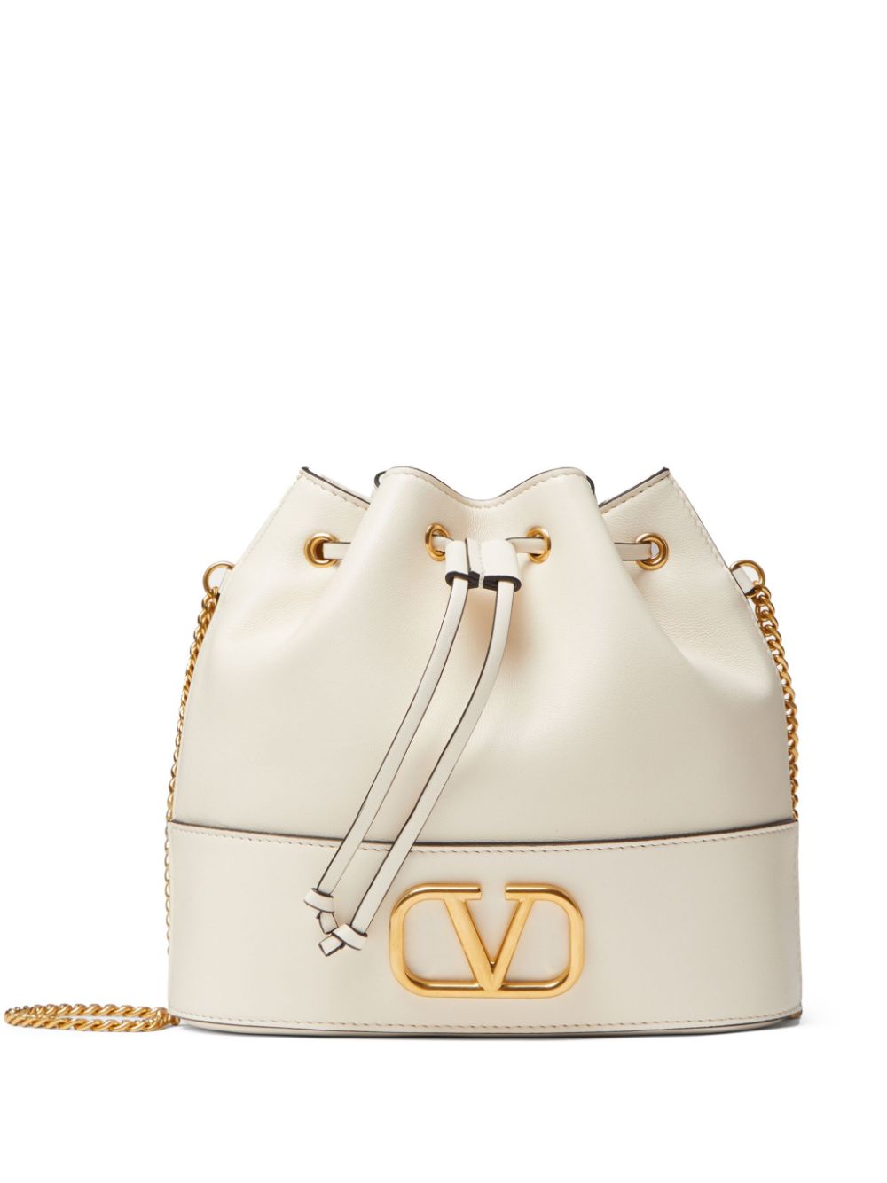 Çantë mini prej lëkure Valentino Garavani VLogo Signature