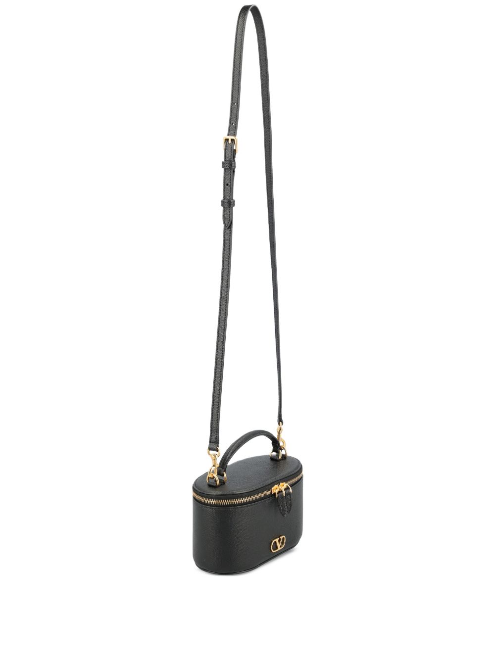 Valentino Garavani VLogo Signature leather vanity case
