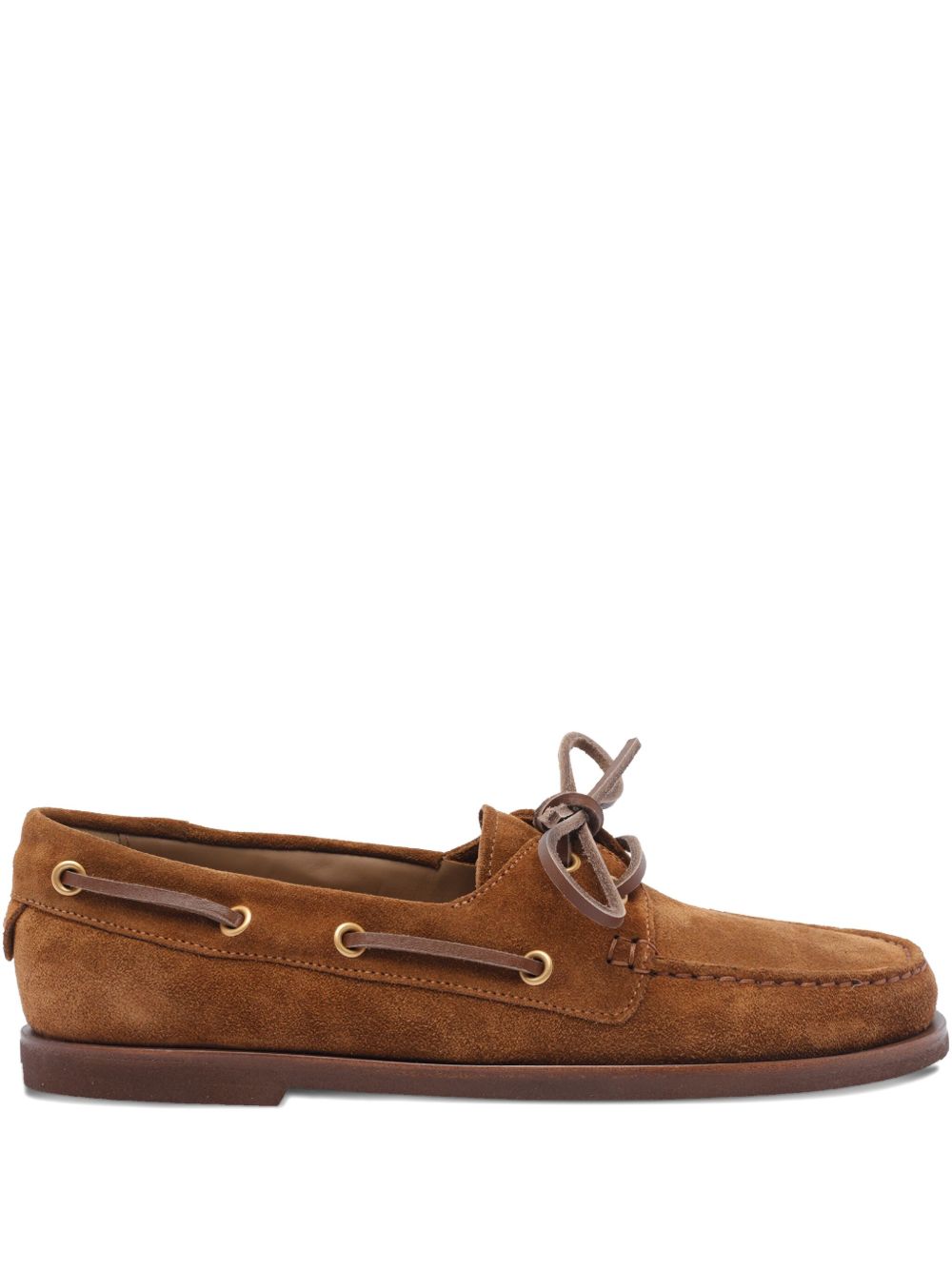 Gianvito Rossi Këpucë të sheshta Kafe