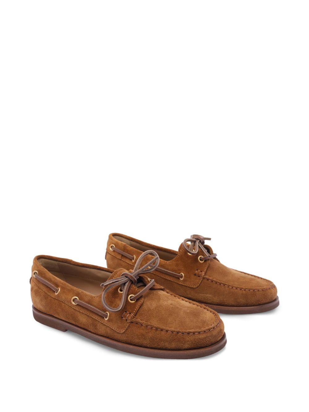 Gianvito Rossi Këpucë të sheshta Kafe