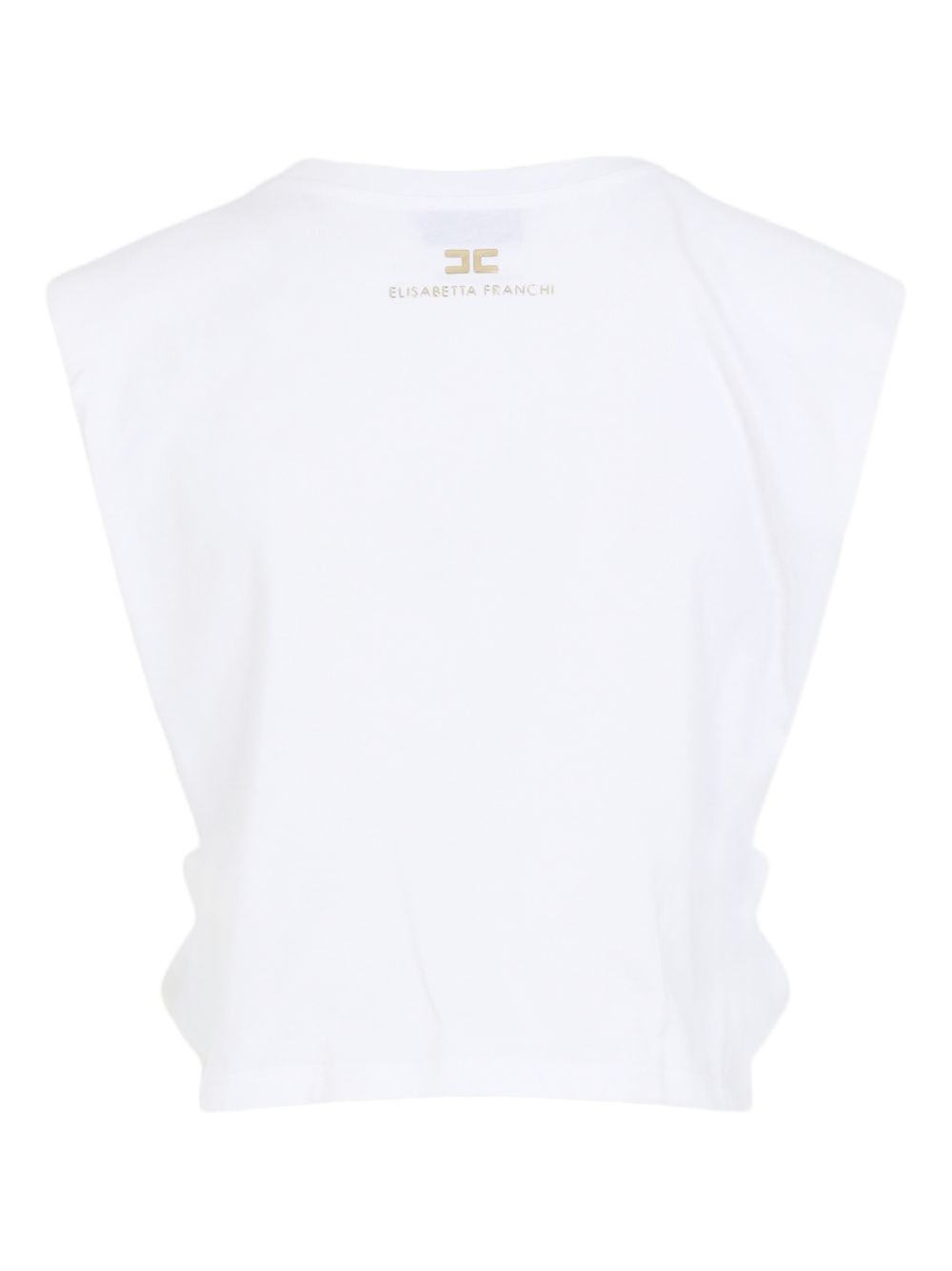 Elisabetta Franchi Top i Bardhë