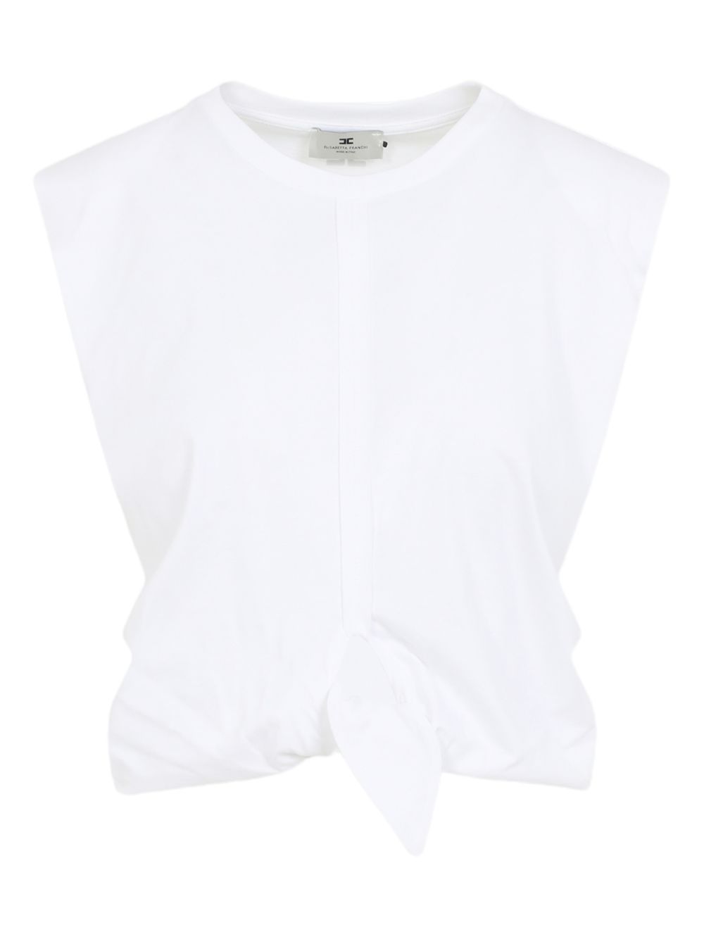 Elisabetta Franchi Top i Bardhë