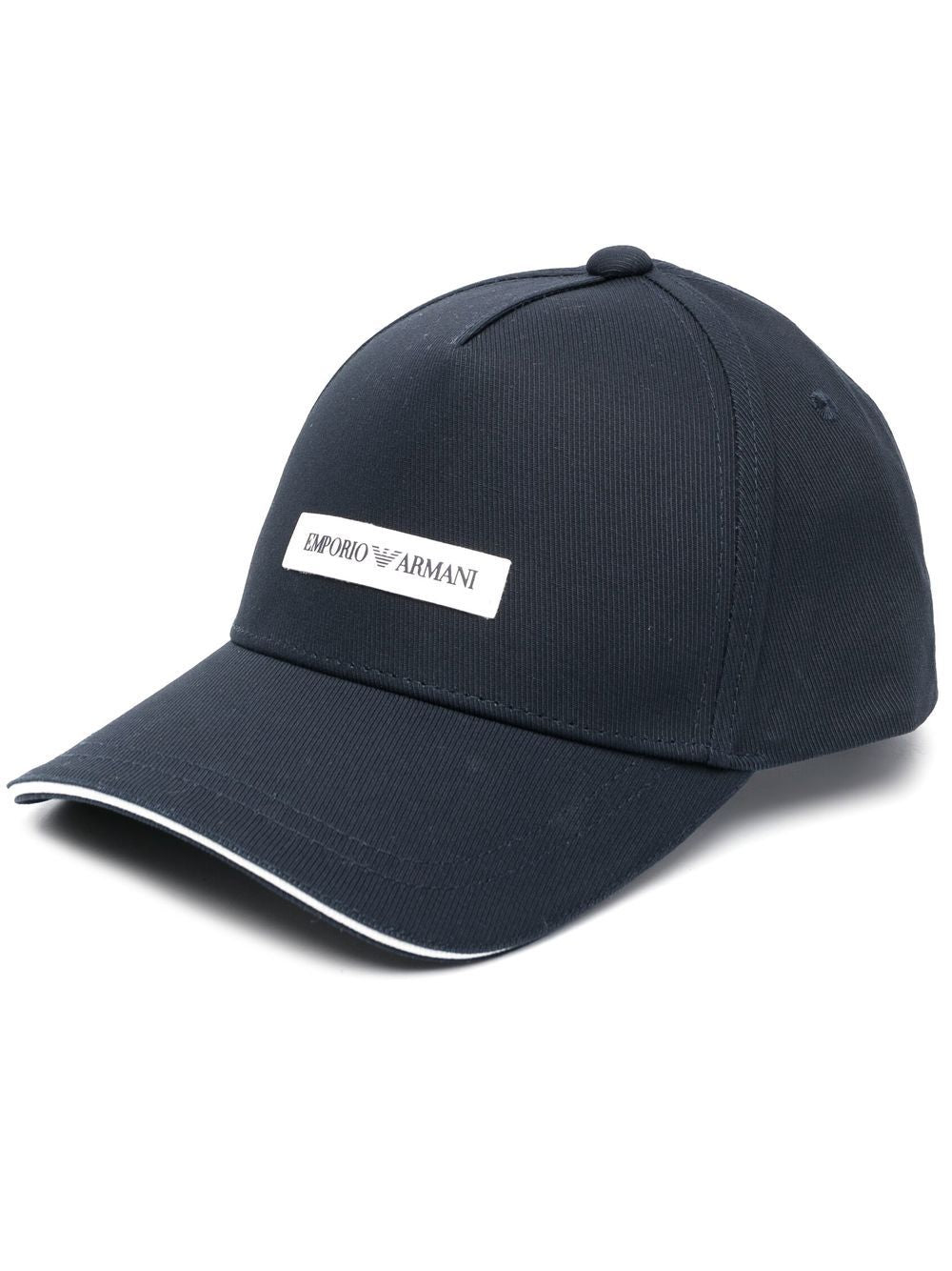 Emporio Armani Canvas Baseball Cap With Emporio Armani Patch