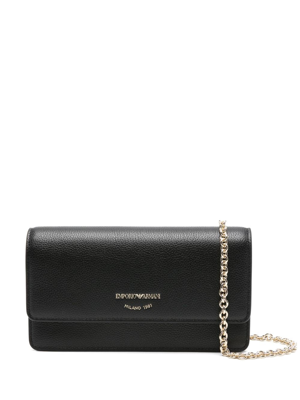 Emporio Armani Mini Bag In Tumbled Leather