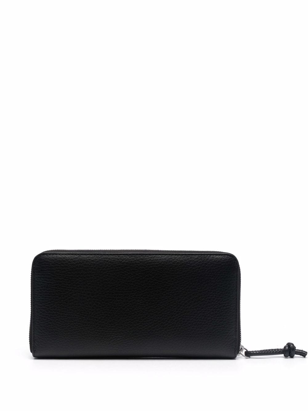 Emporio Armani Tumbled Leather Wallet With Wrap-Around Zip