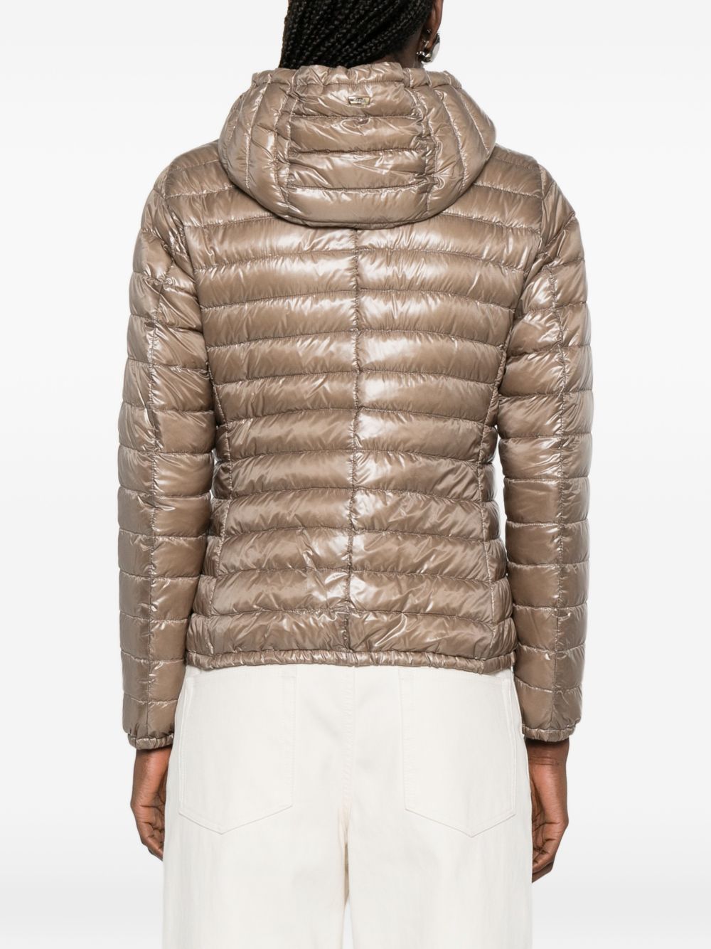 Herno Nylon short down jacket