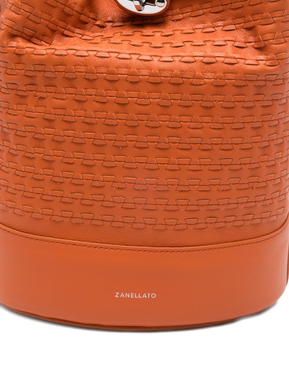 Zanellato Monda'® Small Bag In Orange Sicilian Mosaic