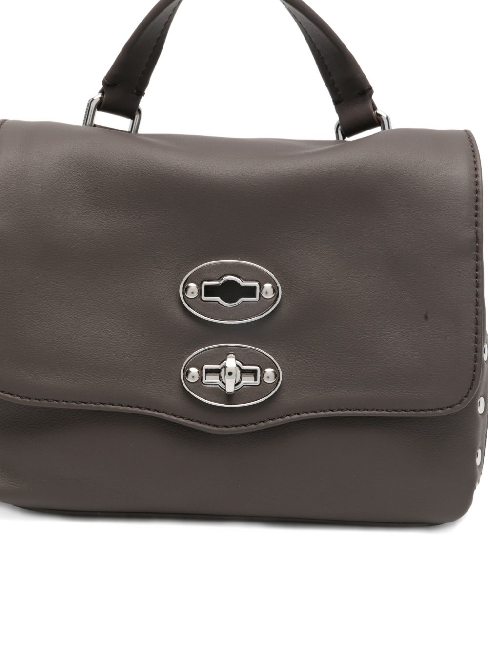 Zanellato Postina® Baby Bag In Smooth Brown Gianduiotto Leather