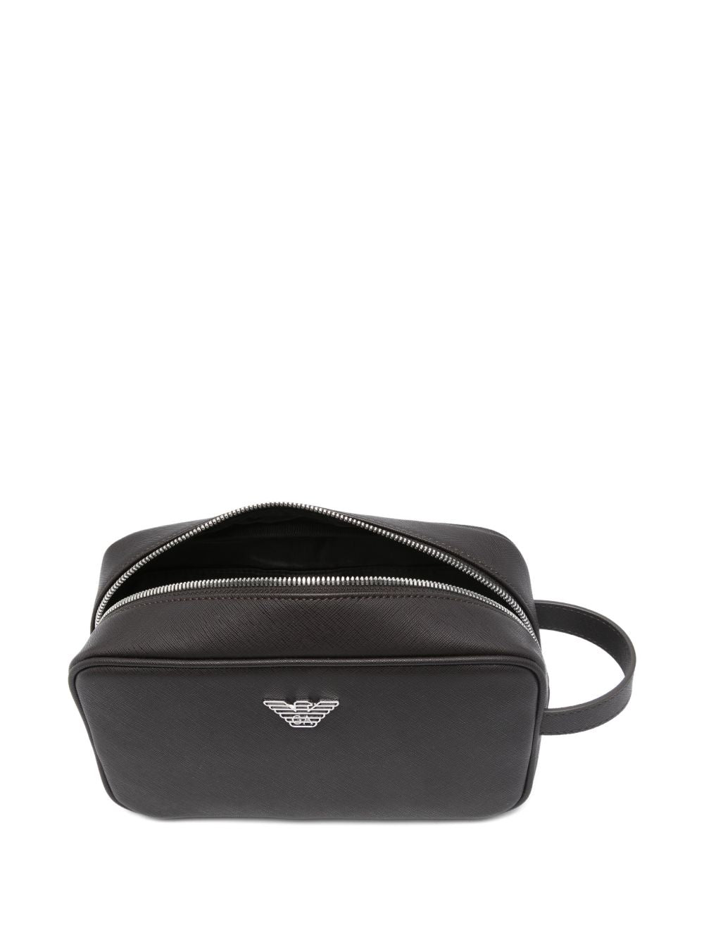 Emporio Armani Asv Regenerated Saffiano Washbag