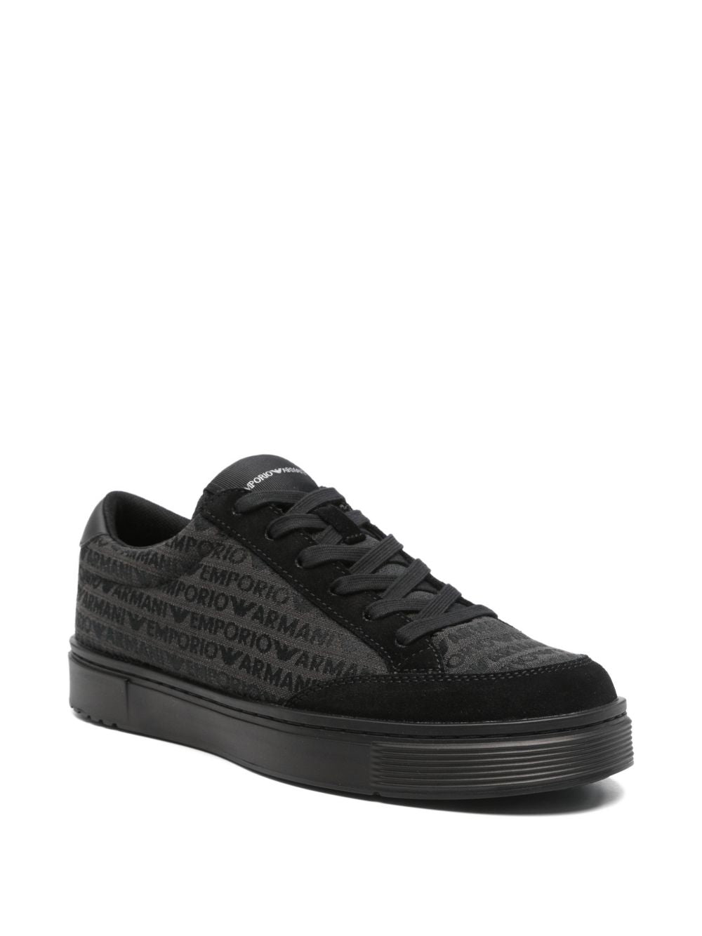 Emporio Armani logo-print sneakers