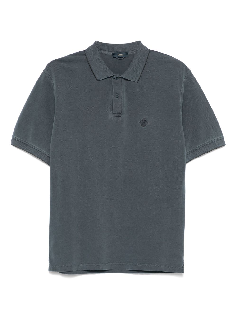 Herno Logo cotton polo shirt