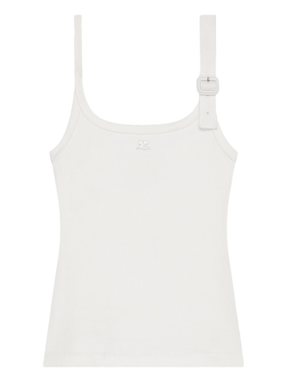 Courreges Pre Courrèges Cotton tank top