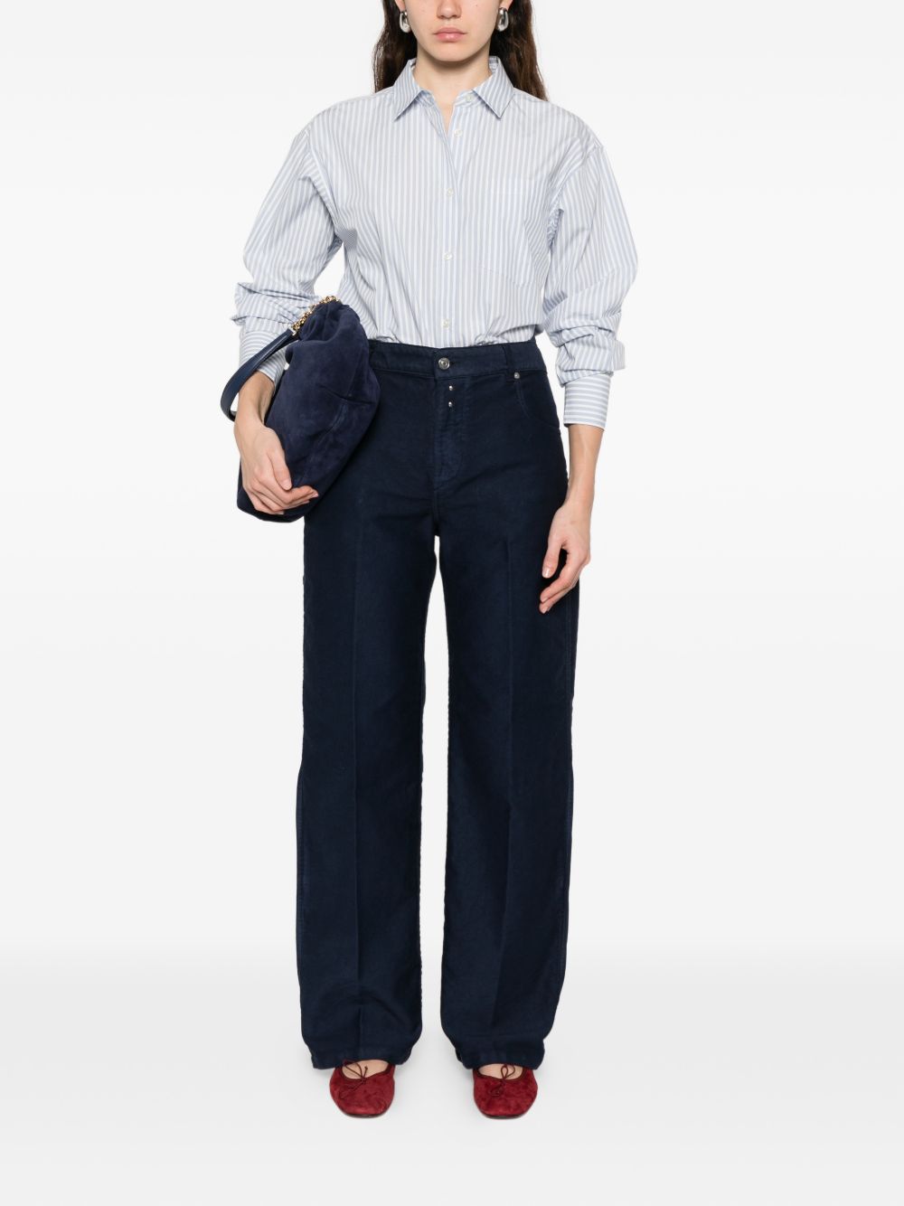 Woolrich Striped cotton shirt