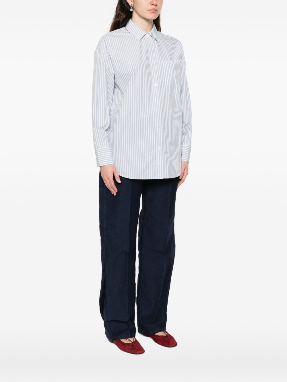 Woolrich Striped cotton shirt