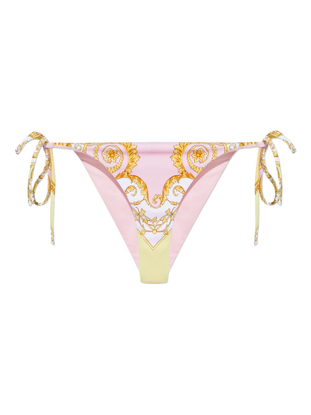 Versace Barocco print bikini bottom
