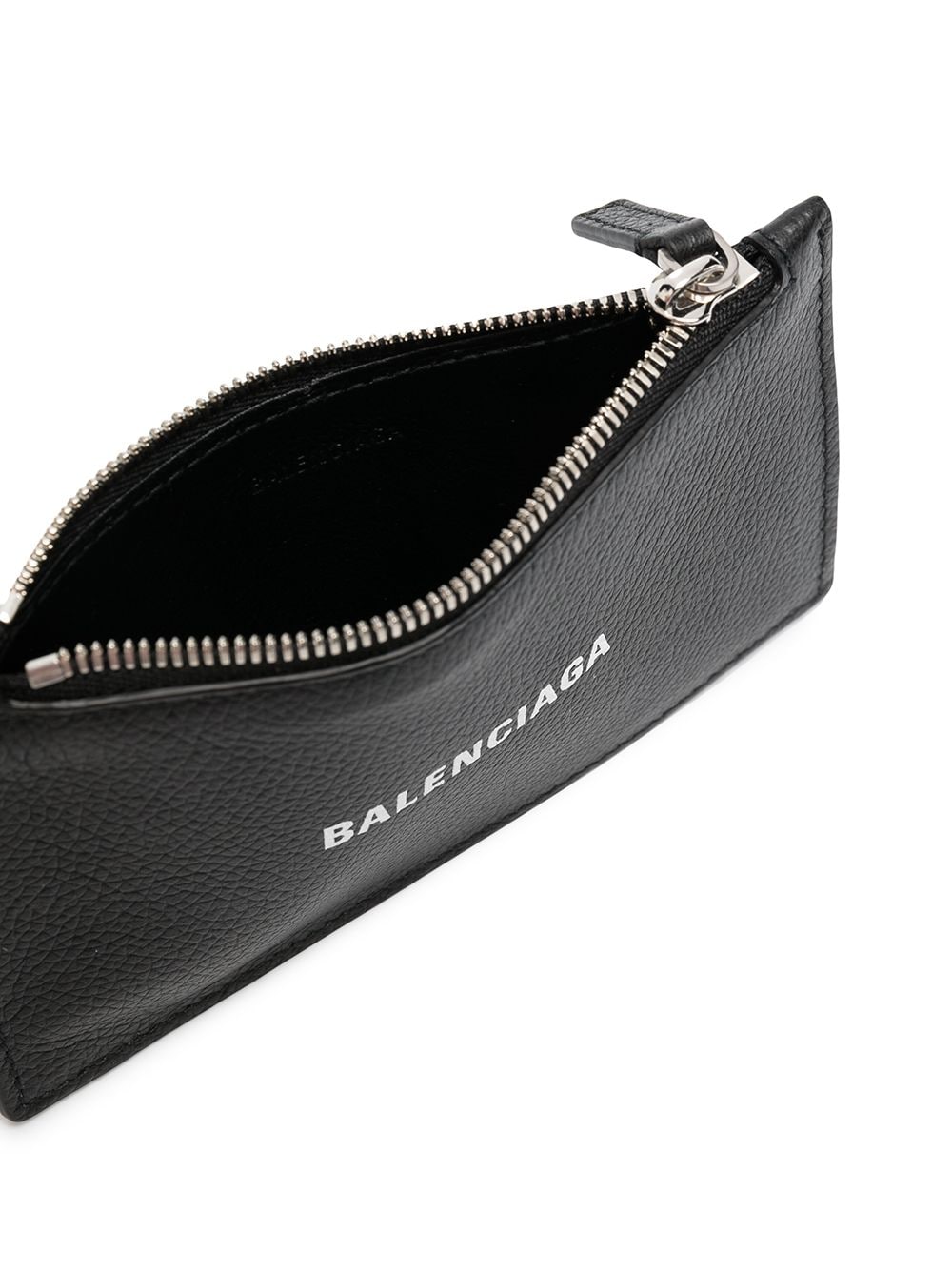 Balenciaga Cash leather card case