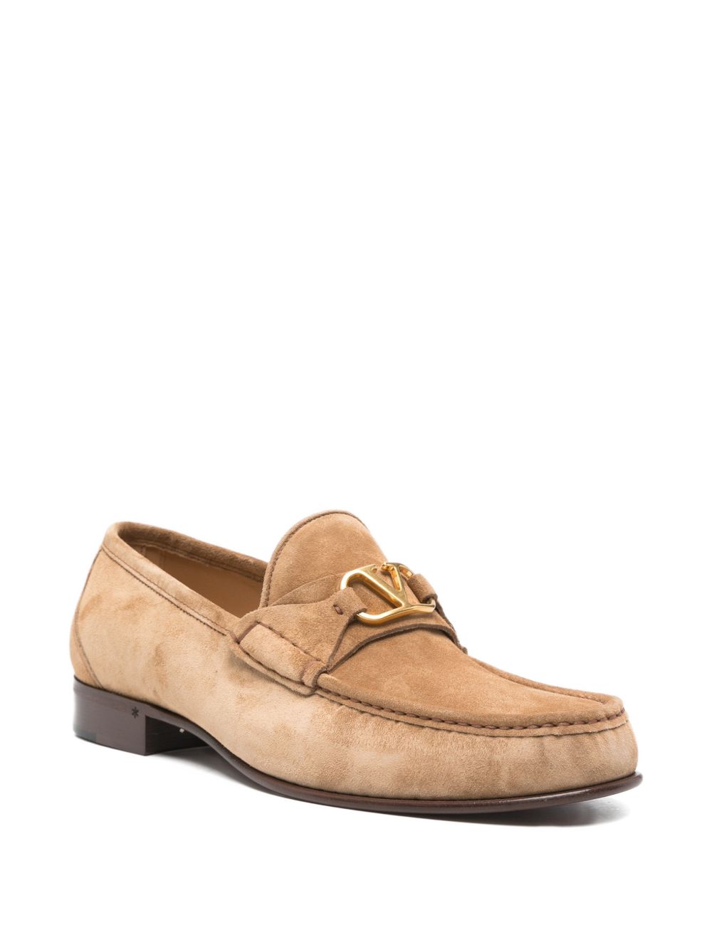 Valentino Garavani VLogo Signature suede loafers