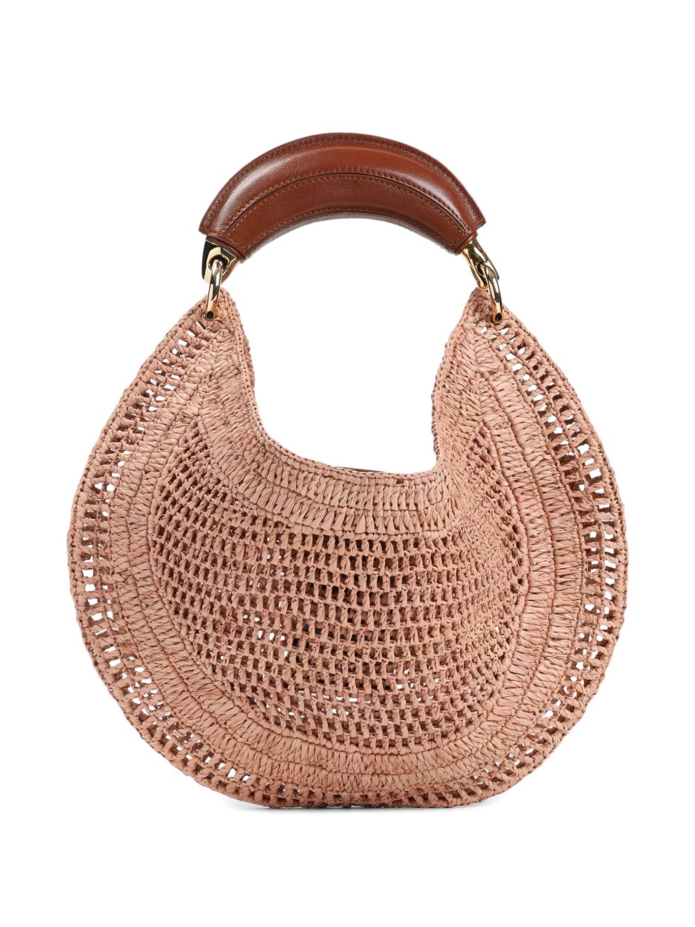 Chloé Chloé Summer Banana rafia hobo bag