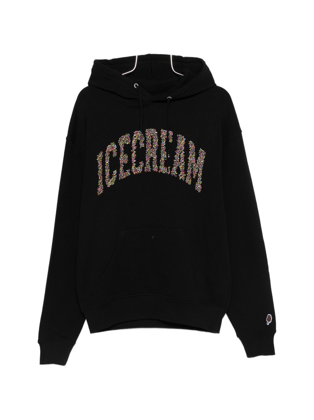 Icecream Logo cotton hoodie