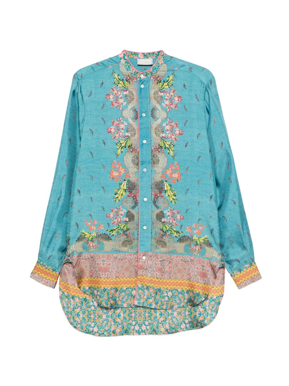 Pierre Louis Mascia Printed silk shirt