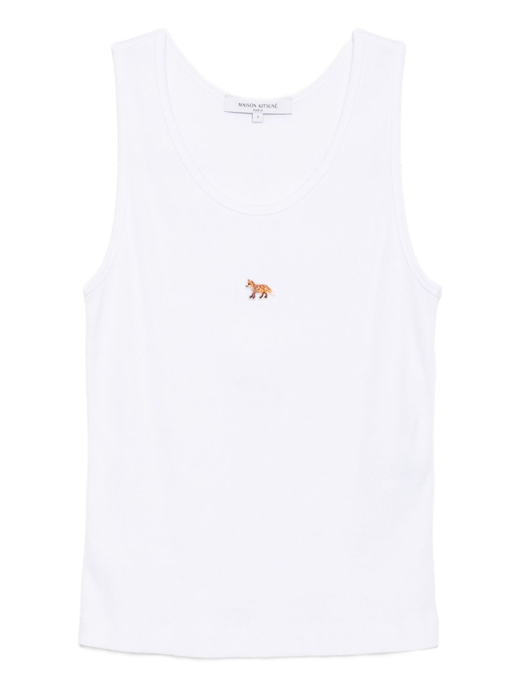 Maison Kitsuné Maison Kitsuné Baby Fox cotton tank top