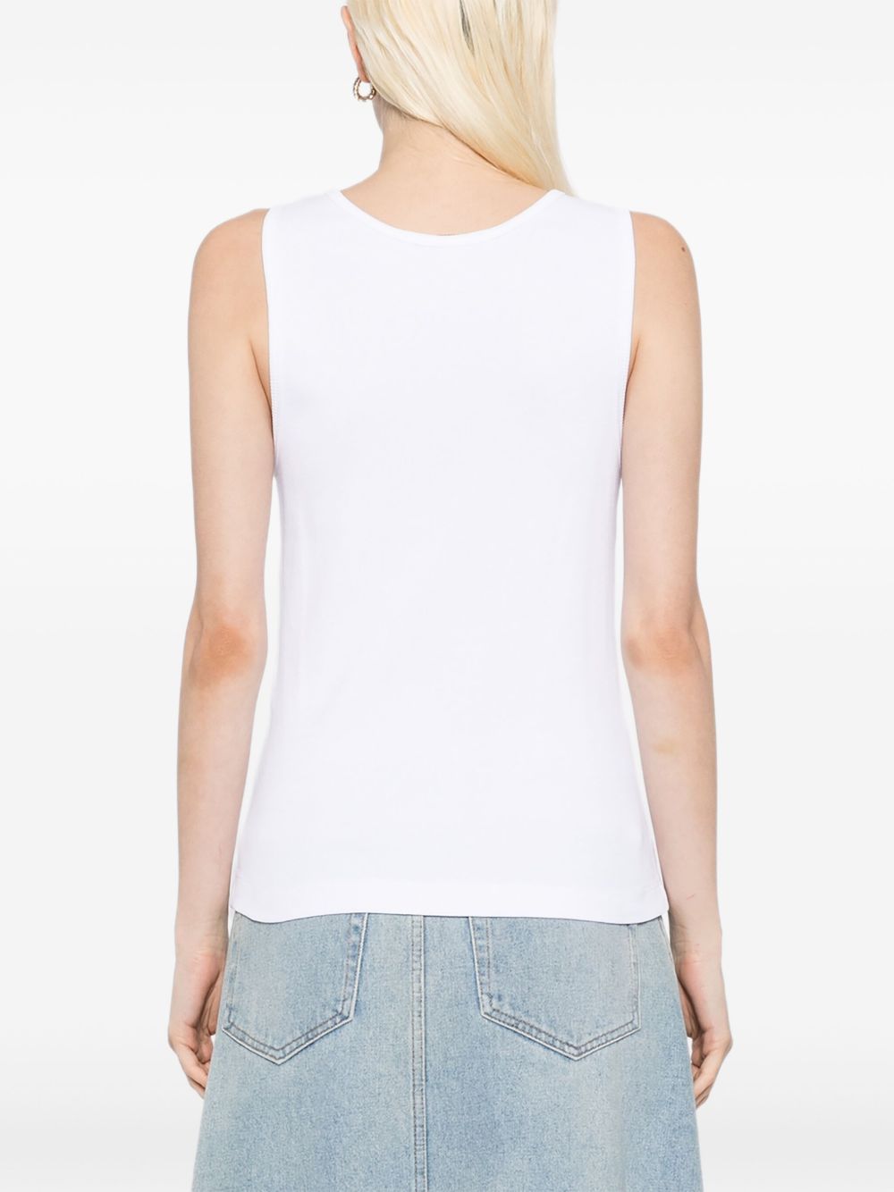 Maison Kitsuné Maison Kitsuné Baby Fox cotton tank top
