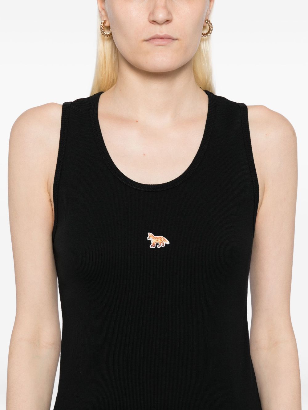 Maison Kitsuné Maison Kitsuné Baby Fox cotton tank top
