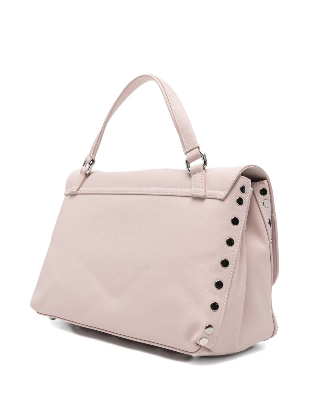 Zanellato Postina® Small Bag In Hammered Leather Pink Roseto