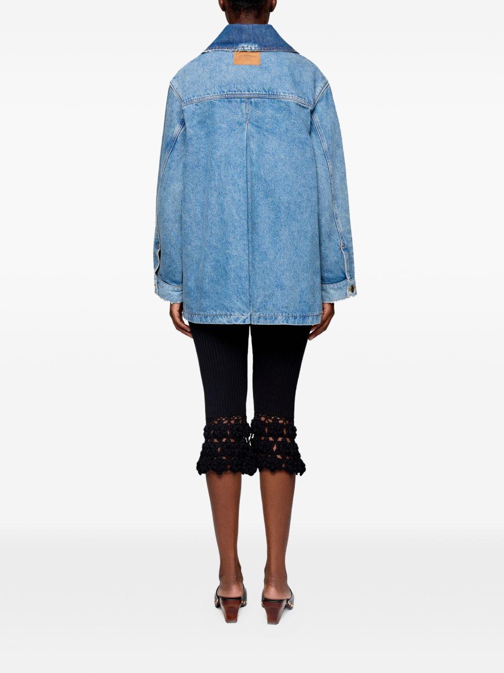 GANNI Coat NAVY