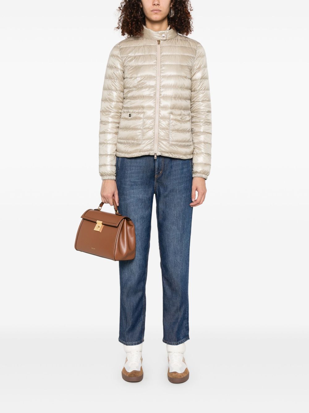 Herno Nylon short down jacket