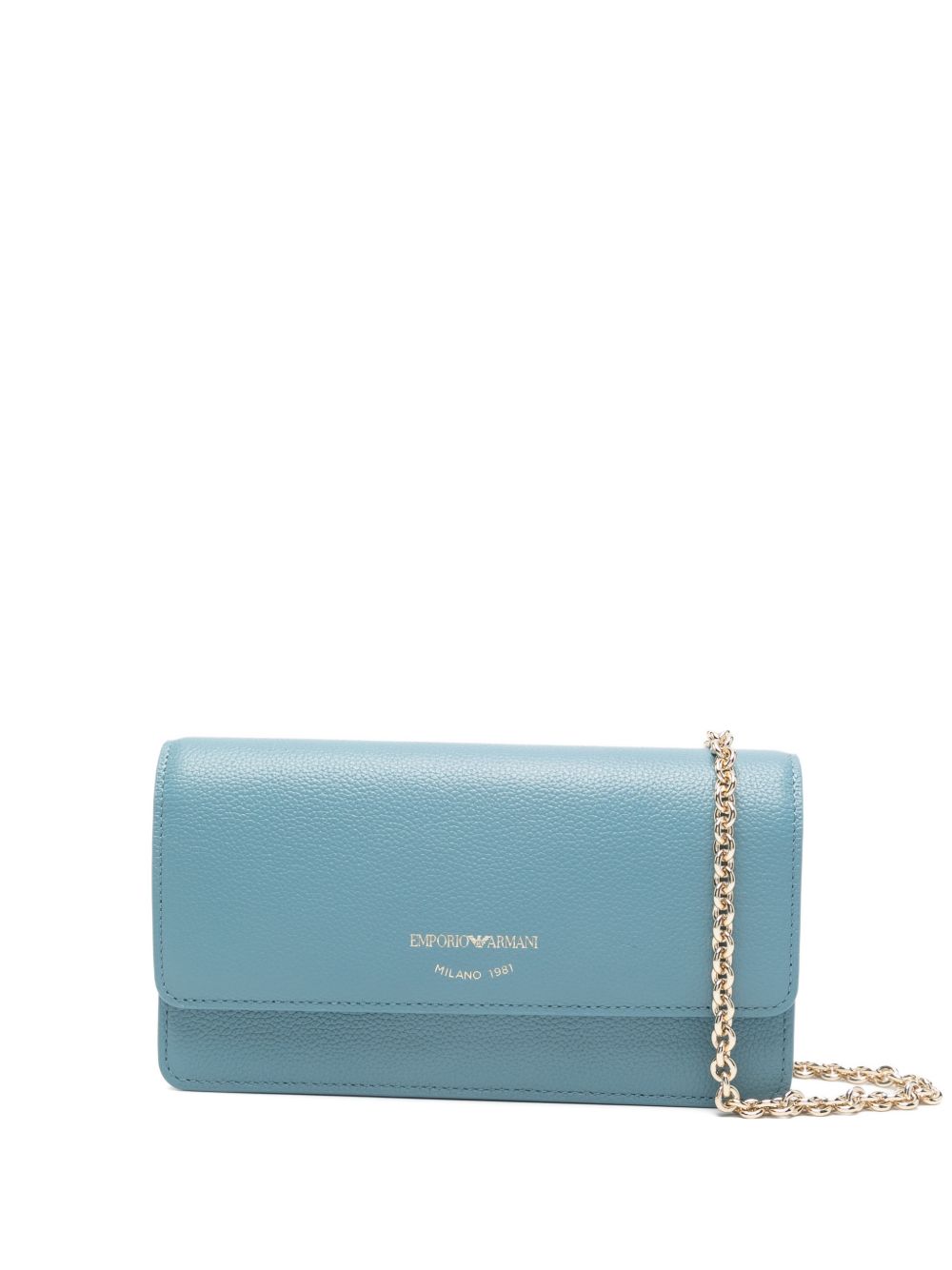 Emporio Armani Mini Bag In Tumbled Leather